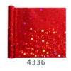 Red Metallic Clothing Transfer Film